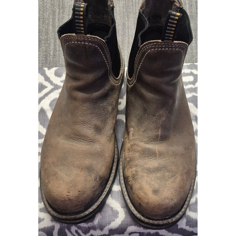 Ariat Groundbreaker Chelsea steel toe work boots 9.5 EE waterproof ASTM F2413-11 - Picture 2 of 15